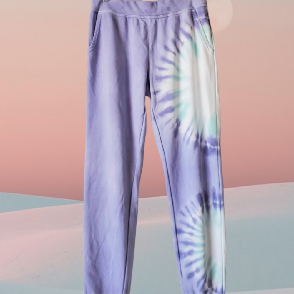 NWT WILDFOX Pastel Tie Dye Joggers